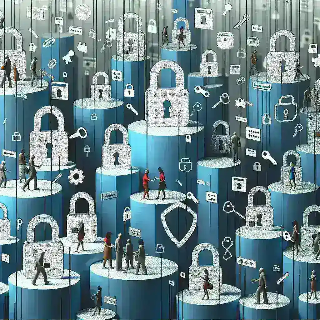 "Gráfico mostrando que 40% dos usuários continuam a usar a mesma senha em múltiplos serviços, destacando a importância da segurança digital."