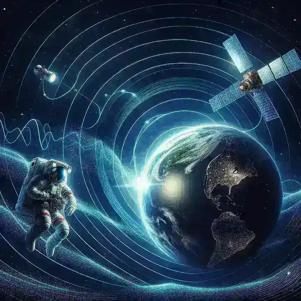 "NASA scientists evaluating 6G technology applications for future space missions in a laboratory setting."